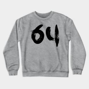 Number 64 Crewneck Sweatshirt